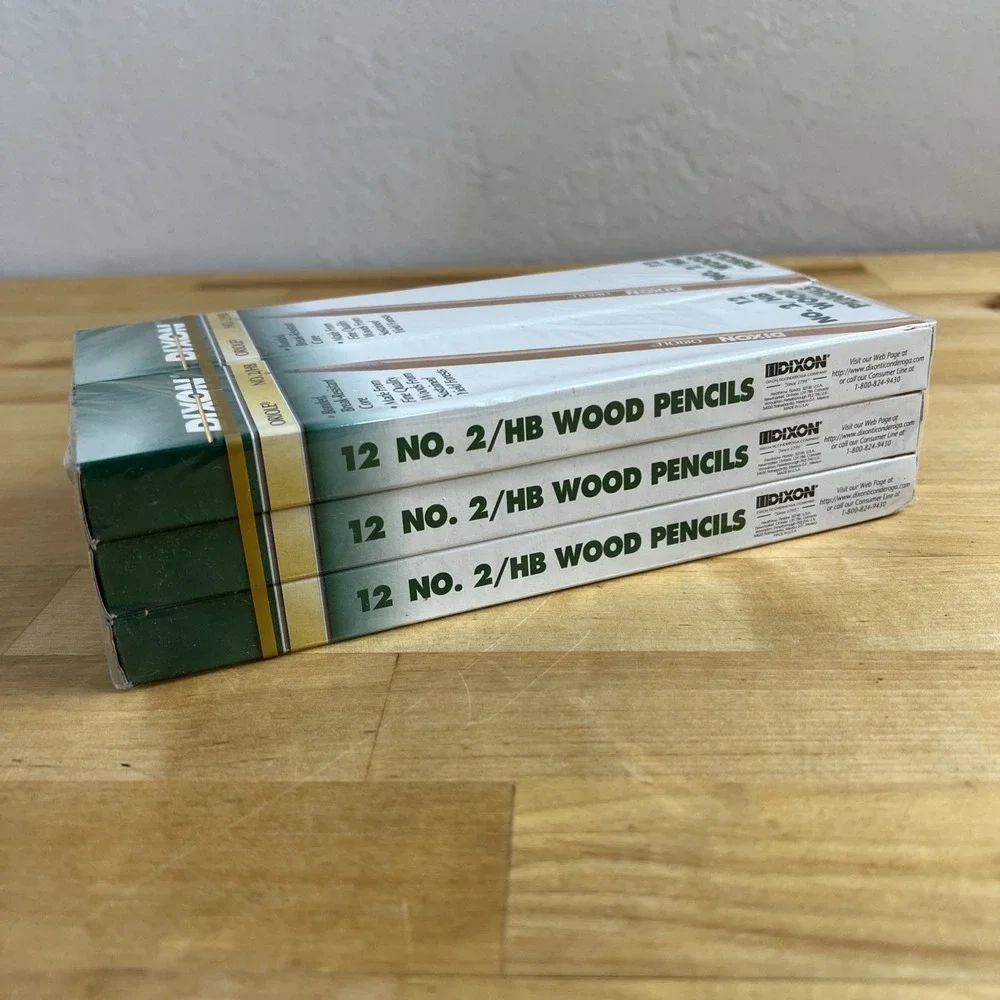 Lot Of 72 (6 Boxes) Dixon Oriole Pencils NO. 2/HB Wood 287-2 USA NIB New‎ in Box